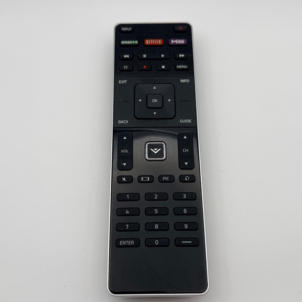 Vizio XRT500 Smart TV Remote Control with QWERTY Keyboard Netflix Amazon M-Go